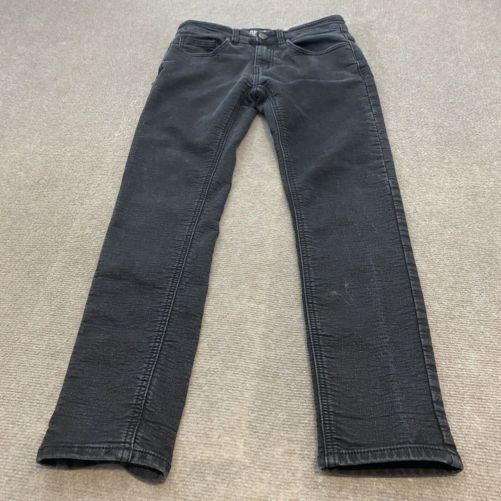Vintage Genes Black Jeans Men's Size 28x28 Black Wash Denim‎ Stretch Fit